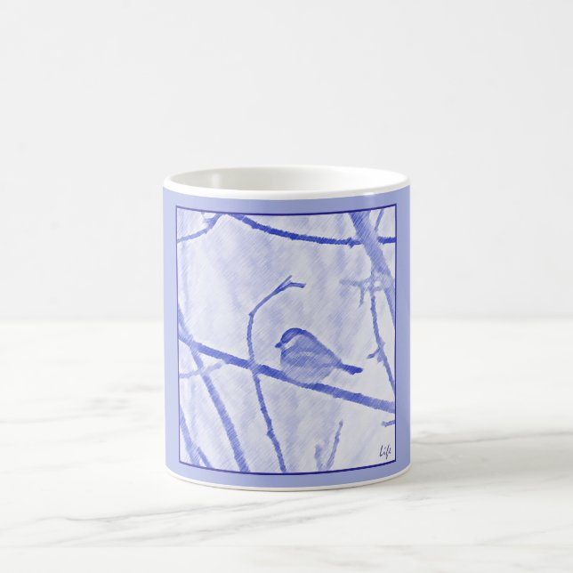 Caneca De Café Chickadee Life Mug (Centro)