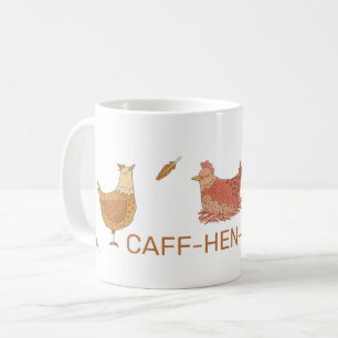 Caneca De Café Chicken Lovers cafeinado Engraçado