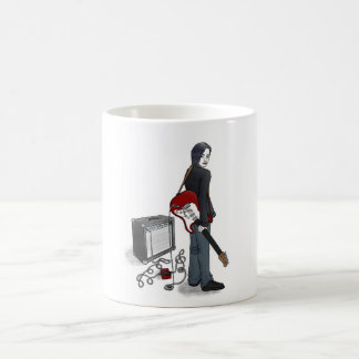 Caneca De Café chico con guitarra taza