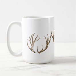 Caneca de Café Chifre de Caçador de Veados