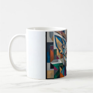 Caneca De Café Chihuahua Abstrato