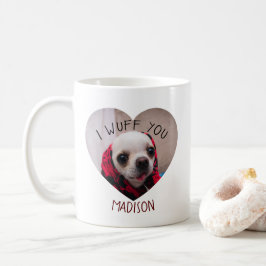 Caneca De Café Chihuahua bonitinha você ama foto de Namorados cor