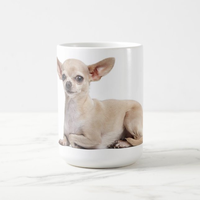 Caneca De Café Chihuahua Cachorro Canino (Centro)