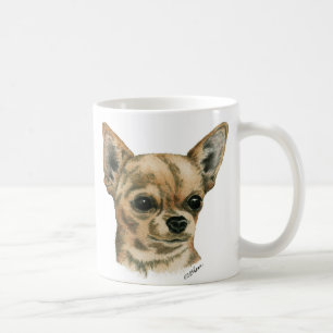 Caneca De Café Chihuahua de Smoothcoat - 1 (cor)