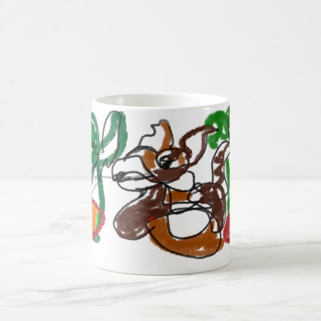Caneca De Café Chihuahua é divertido (Centro)