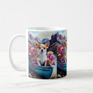 Caneca De Café Chihuahua em um remo: Uma aventura cética