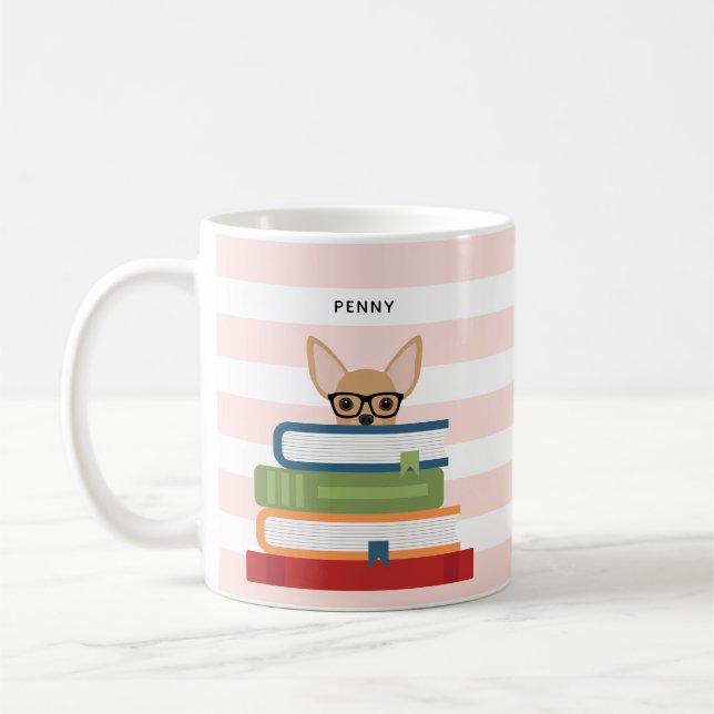 Caneca De Café Chihuahua Mugs (Esquerda)