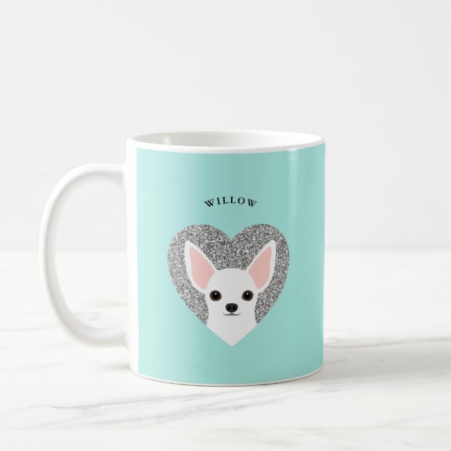 Caneca De Café Chihuahua Mugs (Esquerda)