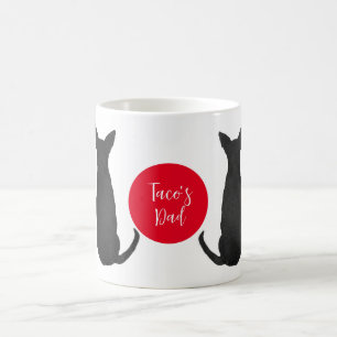 Caneca De Café Chihuahua negro para Pai