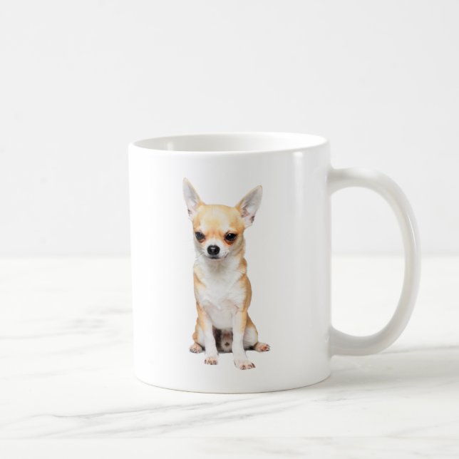 Caneca De Café Chihuahua Puppy (Direita)