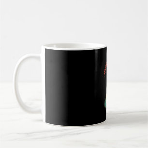 Caneca De Café Chihuahua vestindo um chapéu santa