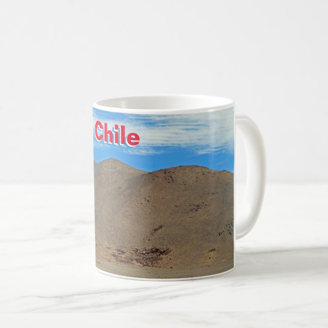 Caneca De Café Chile (Frente Esquerda)