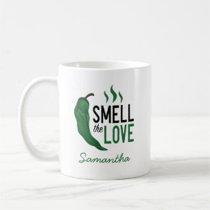 Caneca De Café Chile Verde Cheire o Amor