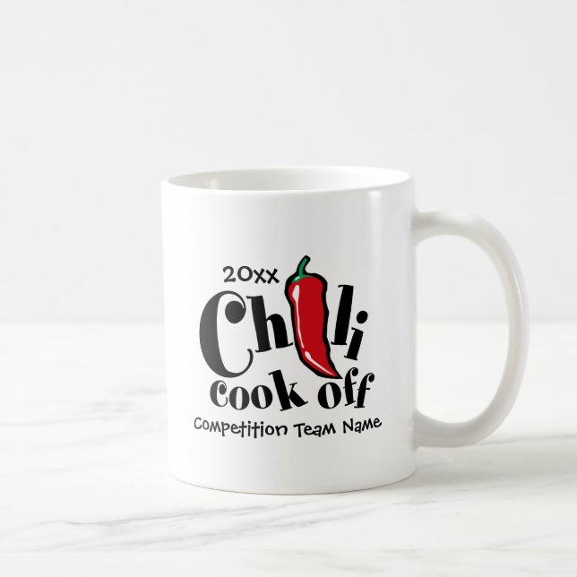 Caneca De Café Chili Cook Off (Direita)
