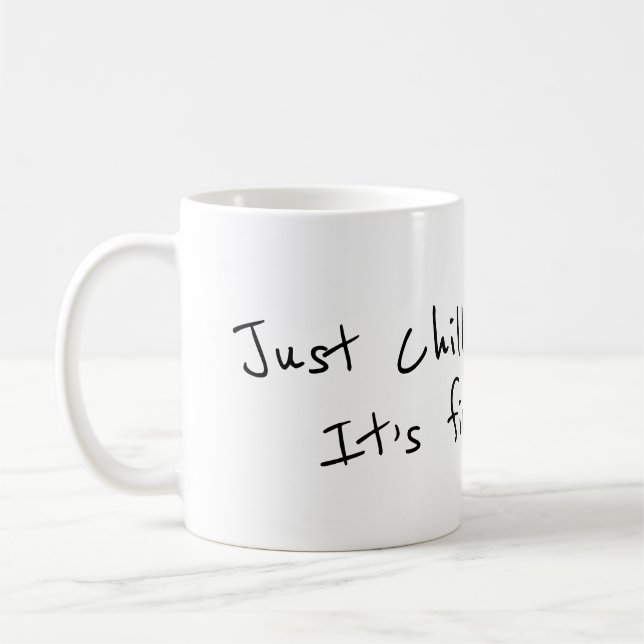 Caneca De Café Chillなshiba (Esquerda)