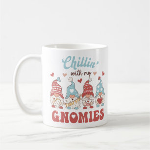 Caneca De Café Chillin Com Meus Gnomos