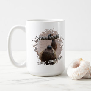 Caneca De Café Chillin' Like a Sloth