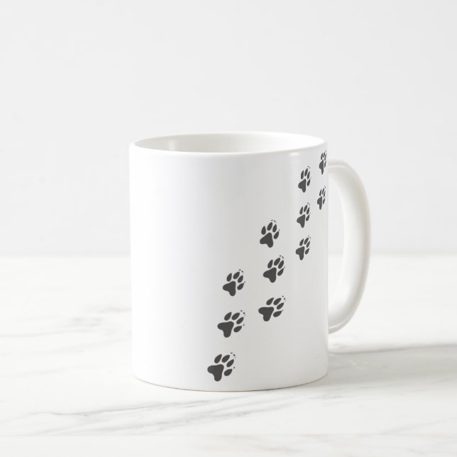 Caneca De Café Chillshiba_pawpad (Frente Esquerda)