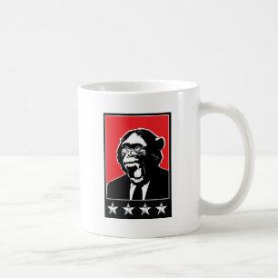 Caneca De Café Chimpanzé da série do negócio