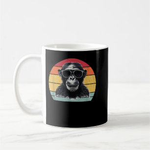Caneca De Café Chimpanzé Macaco Vintage Chimp Macaco Chimpanzé