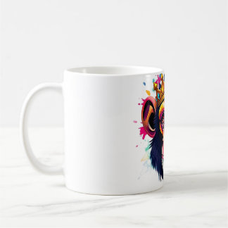 Caneca De Café Chimpanzee King Crown Tee