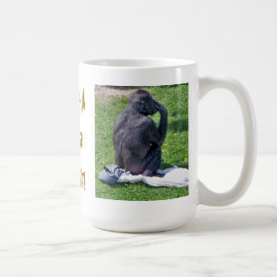 CANECA DE CAFÉ CHIMPANZÉS
