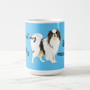 Caneca De Café Chin Japonês de Emergência