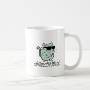 Caneca De Café Chinchila azul de Chinchillin