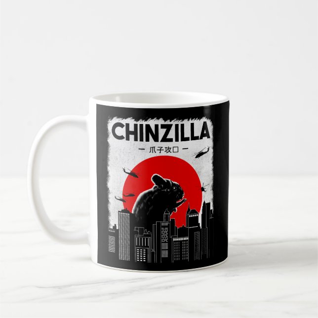 Caneca De Café Chinchilla Chinzilla Chinchilla (Esquerda)