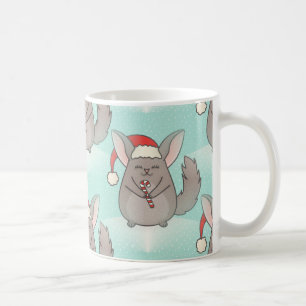 Caneca De Café chinchillas de natal