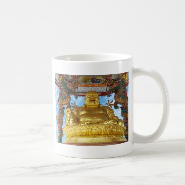 Caneca De Café Chinês Buddha (Direita)