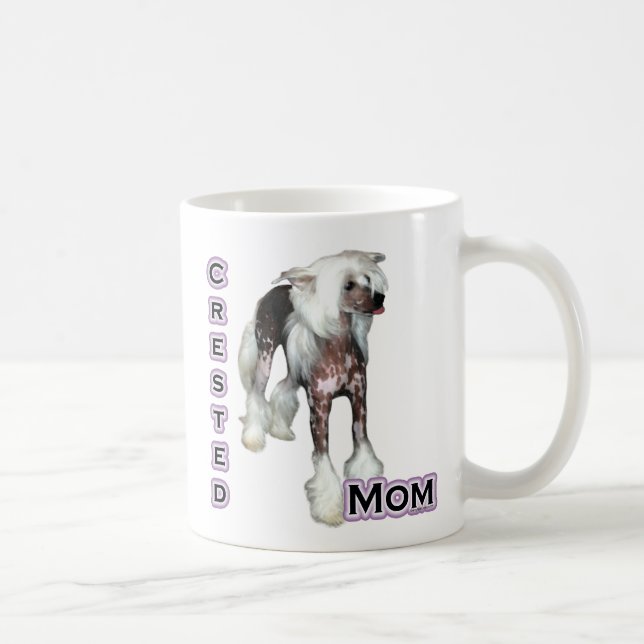 Caneca De Café Chinês Crested Mãe 4 (Direita)
