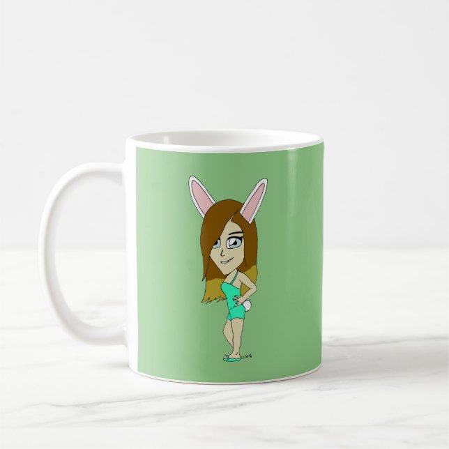 Caneca De Café Chini Bunny (Esquerda)