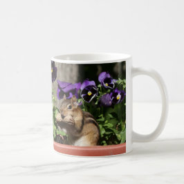 Caneca De Café Chipmunk bonito - sinal engraçado do cruzamento