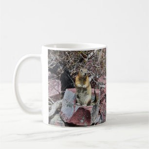 Caneca De Café Chipmunk no Parque Nacional Glacier