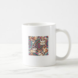 Caneca De Café "Chipmunks & Cottontails"