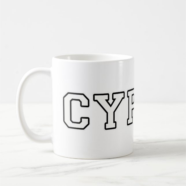 Caneca De Café Chipre (Esquerda)