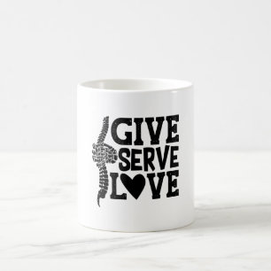 Caneca De Café Chiropracor da coluna chinesa do amor servo