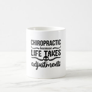 Caneca De Café Chiropractor Chiro Spine Chiropracne Porque A Vida