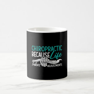 Caneca De Café Chiropractor Chiropractic Porque a coluna salva-vi