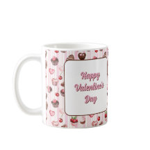 Choco Heart Customizable Mug