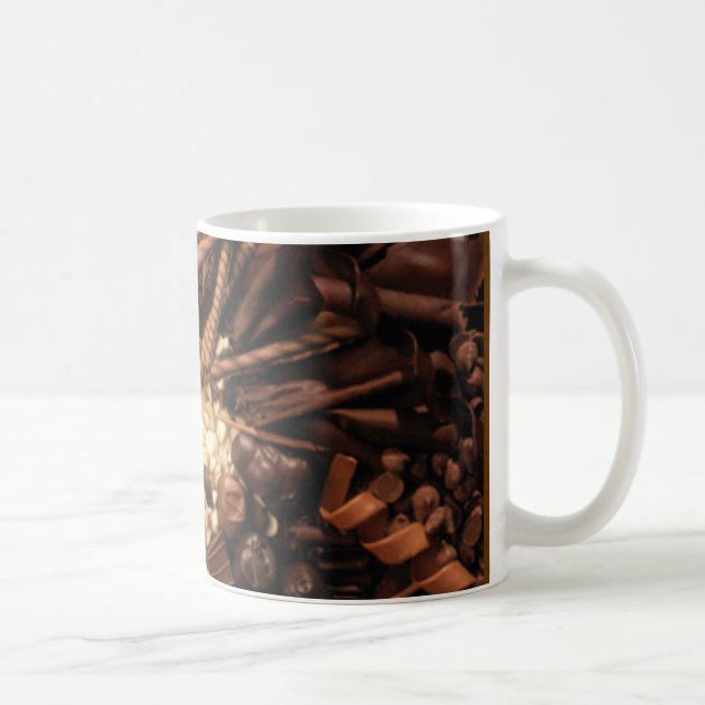 Caneca De Café Chocoholic (Direita)