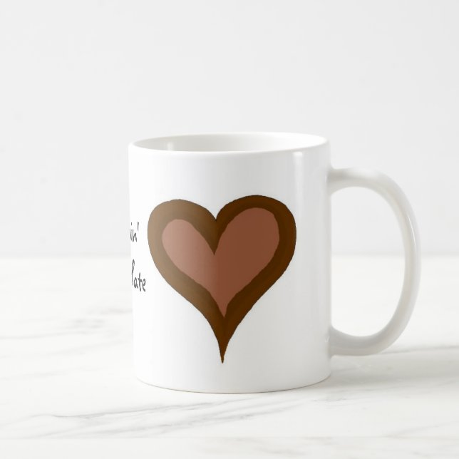 Caneca De Café Chocolate Cravado - Mug (Direita)