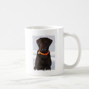 Caneca De Café Chocolate Labrador Mug