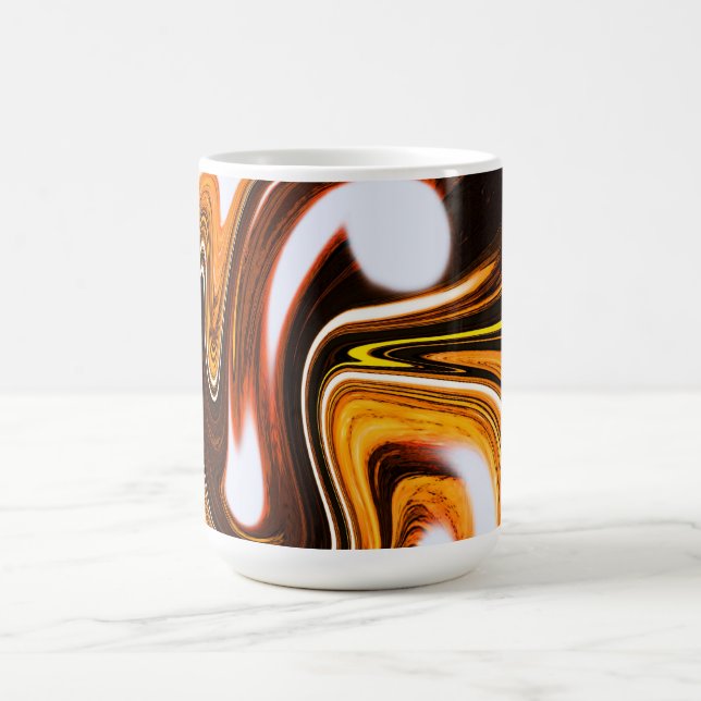 Caneca De Café Chocolate laranja (Centro)