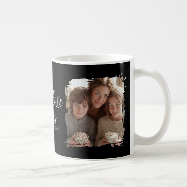 Caneca De Café Chocolate Lovers Established Photos (Direita)
