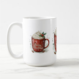 Caneca De Café Chocolate Quente com Aquecedor de Água com Natal