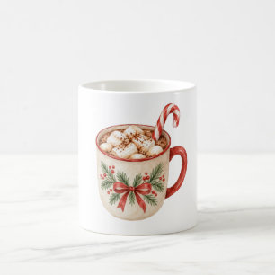 Caneca De Café Chocolate Quente e Cana de Açúcar