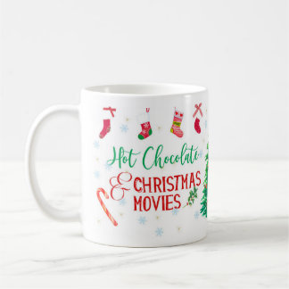 Caneca De Café Chocolate Quente & Filmes de Natal