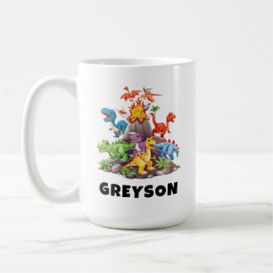 Caneca De Café Chocolate Quente Infantil Personalizado com Nome D